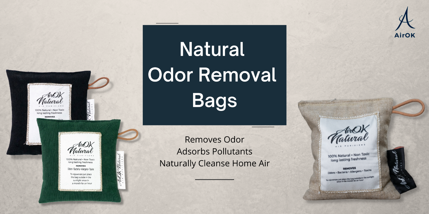 OdorCrush Air Purifying Bags | Bamboo Charcoal Bags
