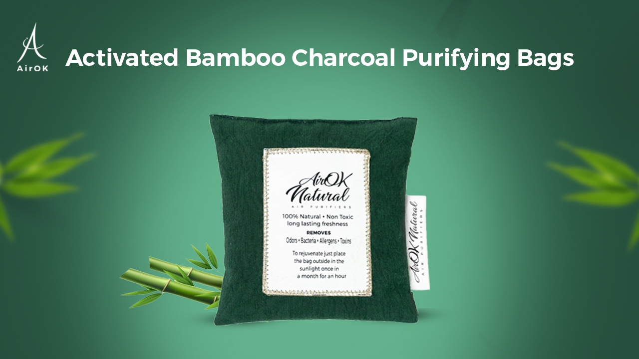 Activated Bamboo Charcoal Purifying Bags.