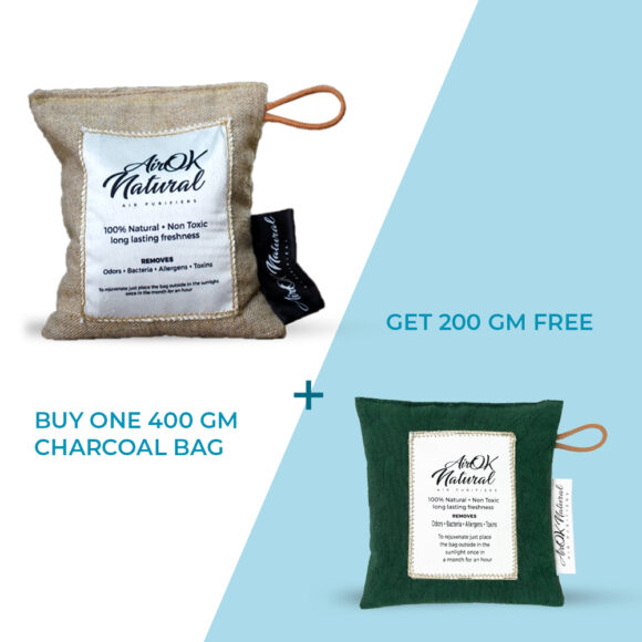 Buy One 400 gm Charcoal Bag and Get 200 gm Free